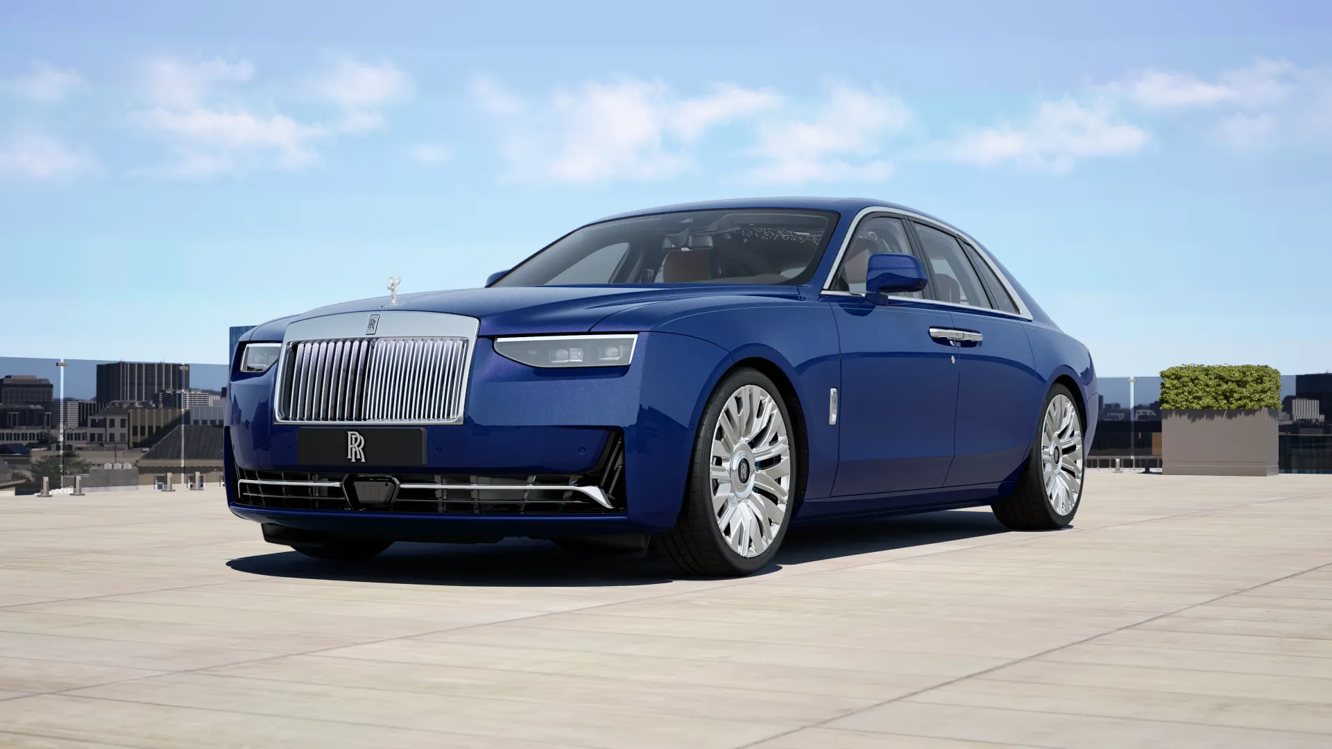 crystal over salamanca blue