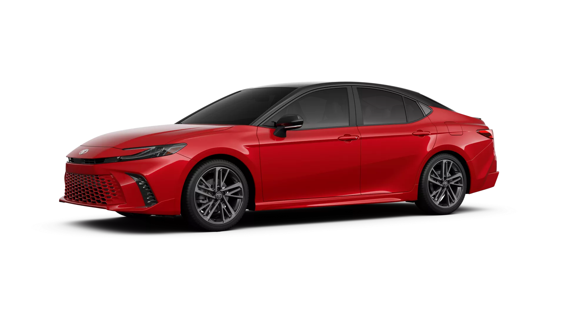 Supersonic Red with Midnight Black Metallic roof